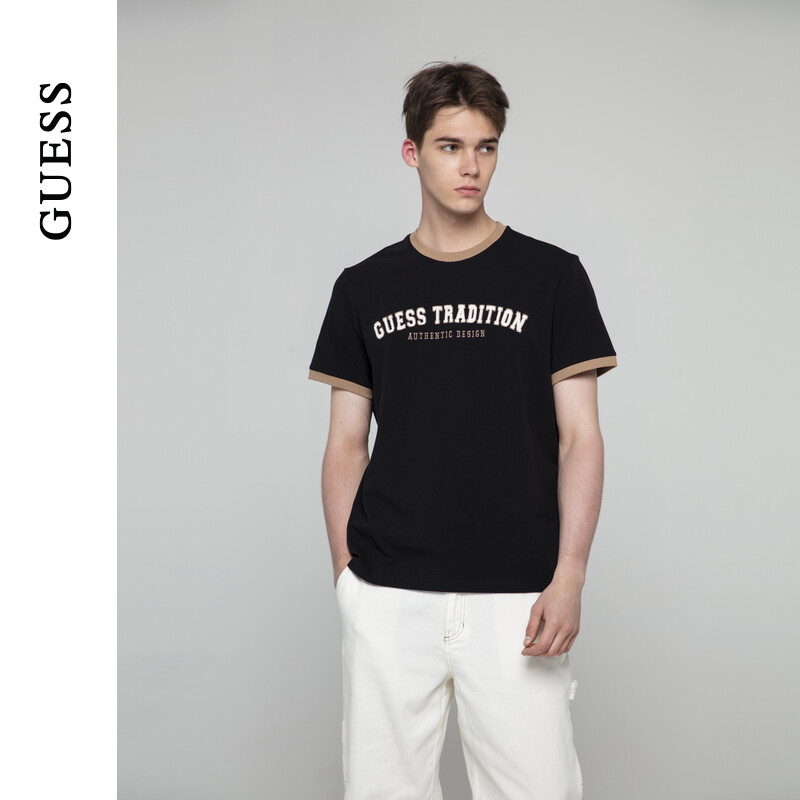 

Футболка Guess с короткими рукавами, золотой