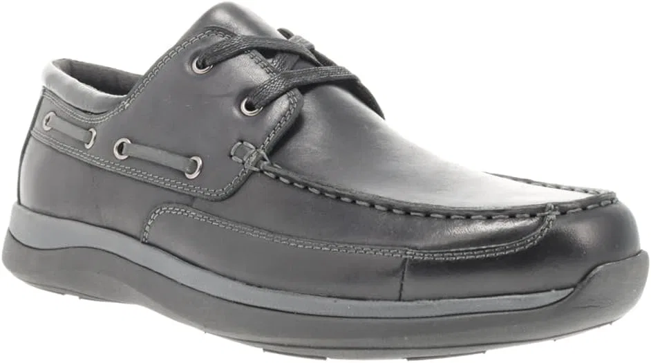 Мужские лодочные туфли Propét Pomeroy, Black — фото 2