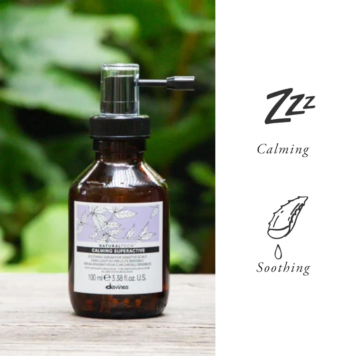 Успокаивающая сыворотка для кожи головы Naturaltech Calming Superactive от Davines, 100 мл Davines — фото 3