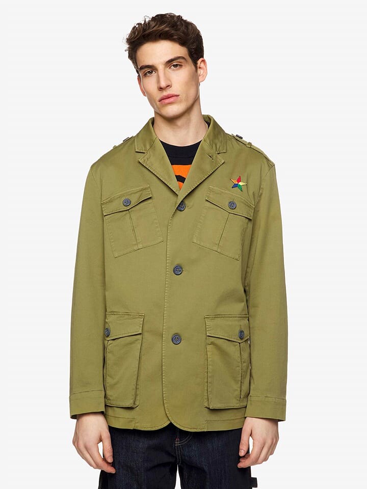 

Переходная куртка Benetton, хаки