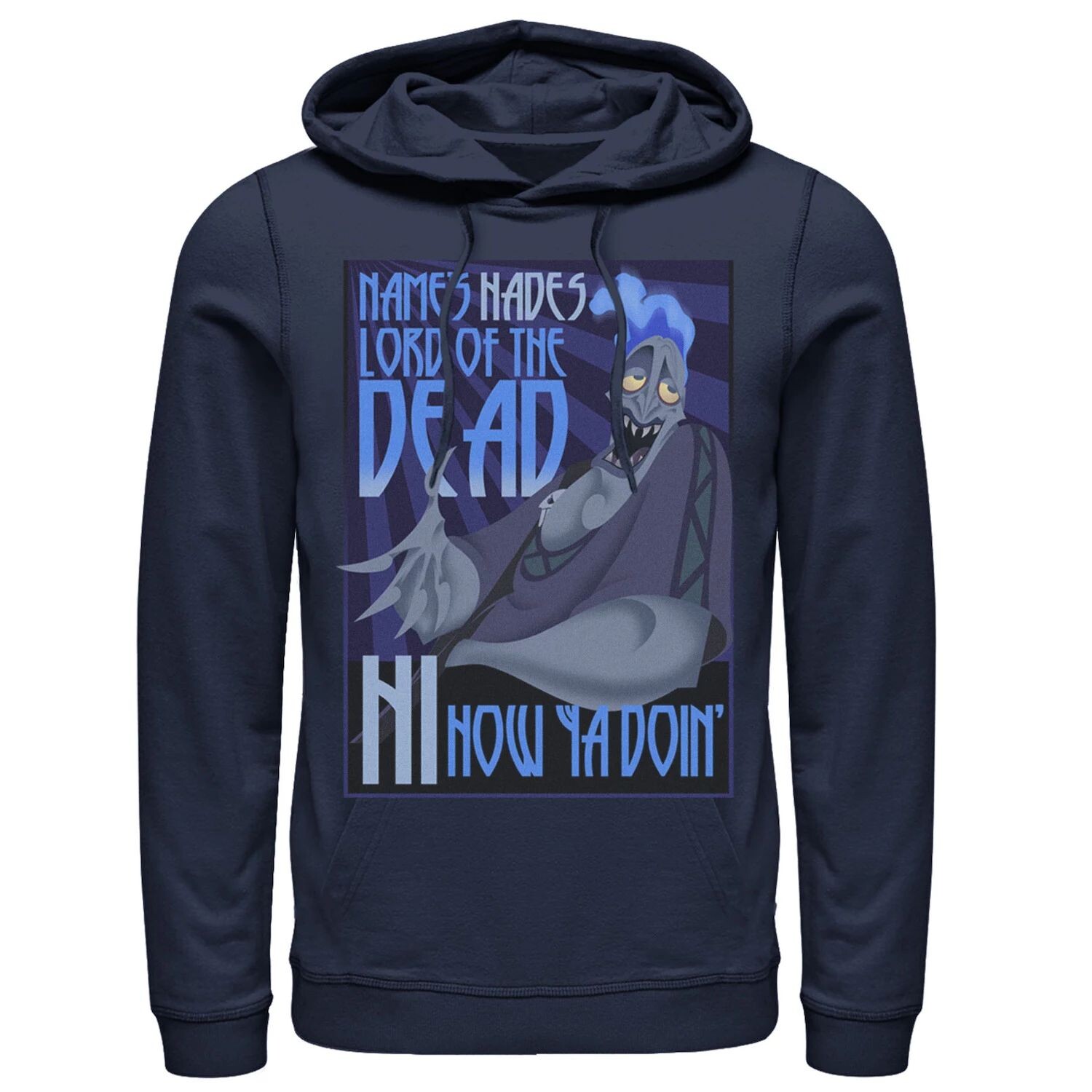 

Мужская толстовка с капюшоном Hercules The Name's Hades Quote Disney