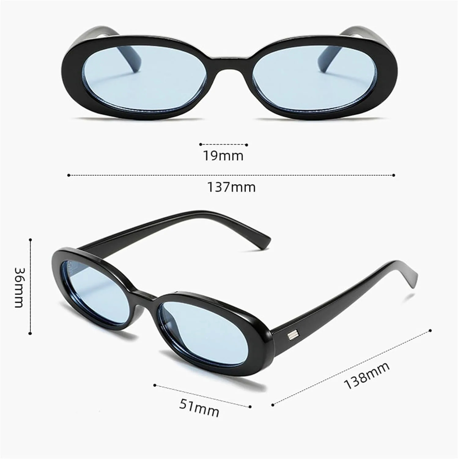 

Солнцезащитные очки Willochra Retro Oval bow для женщин, модные, в маленькой овальной оправе, дизайнерские, для активного отдыха, с защитой от УФ-излучения UV400, C9