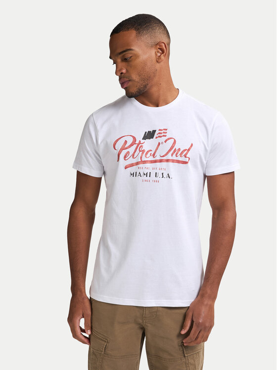 

Футболка regular fit M-1050-TSR600 Petrol Industries, белый