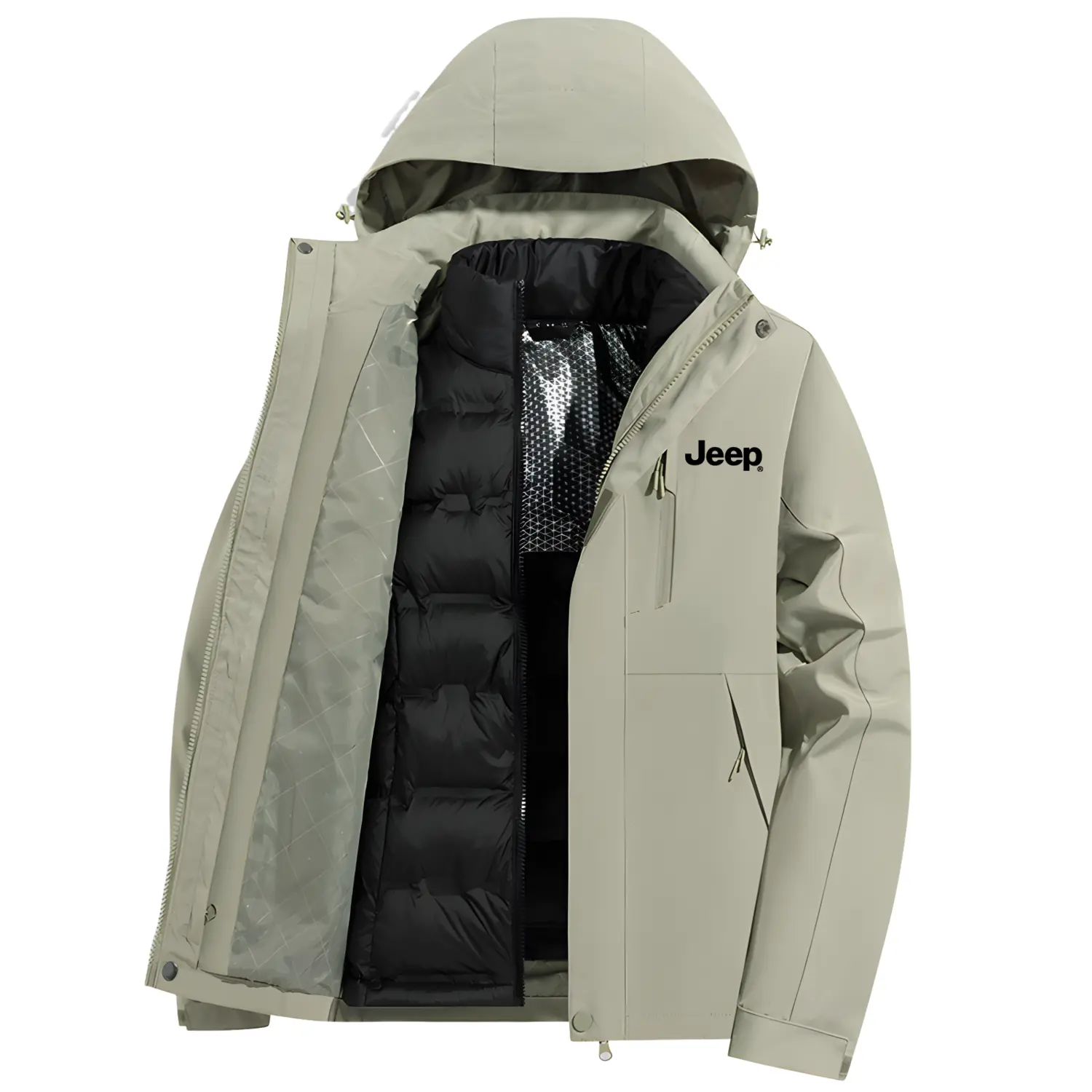 

Jeep Куртка Unisex, Silver Green (3-in-1 Down Liner)