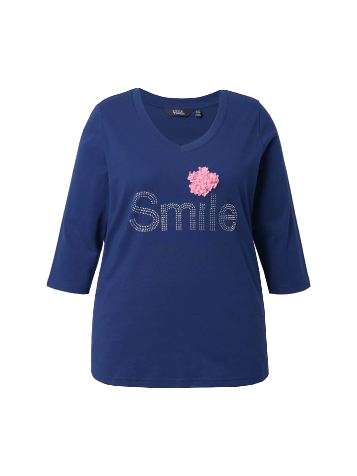 

Рубашка чернильно-синего цвета Ulla Popken