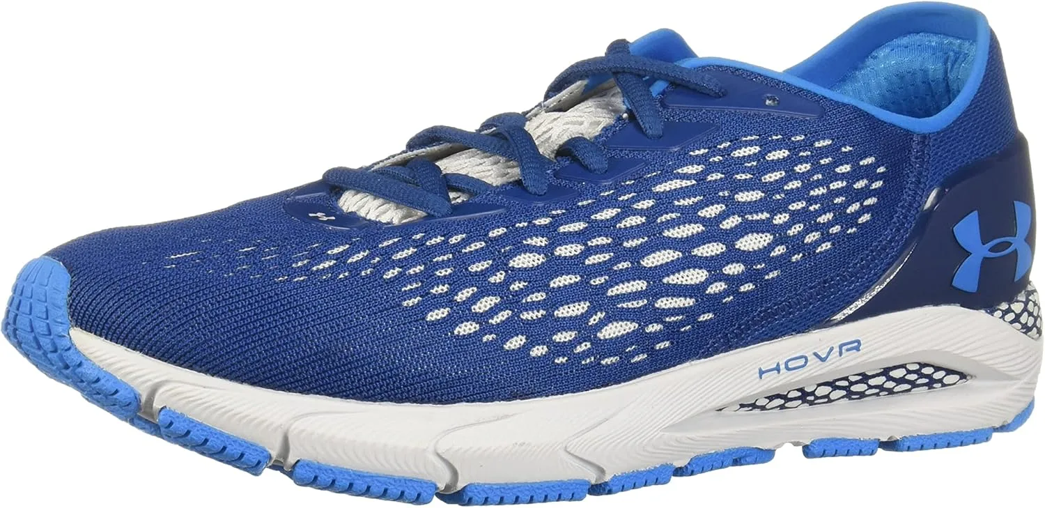 Мужские дышащие кроссовки Under Armour UA HOVR Sonic 3 со встроенным датчиком, обеспечивающие легкий и амортизирующий бег, синий