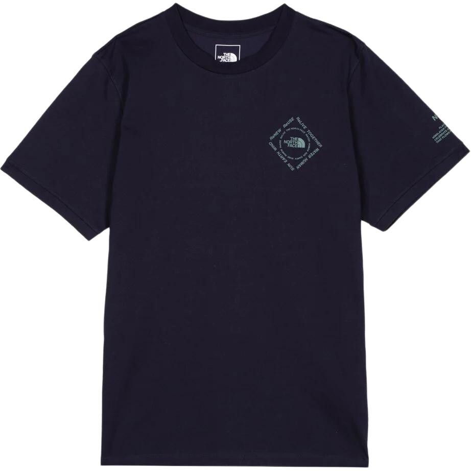 

Футболка мужская темно-синяя The North Face, синий
