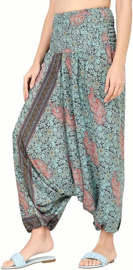 Женские брюки-афгани с принтом, Silky, цвет Pants