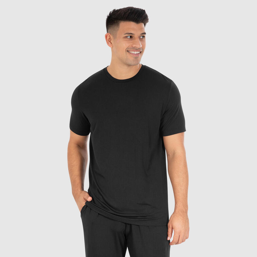 

SMILODOX Мужская футболка Ilian Modal Black