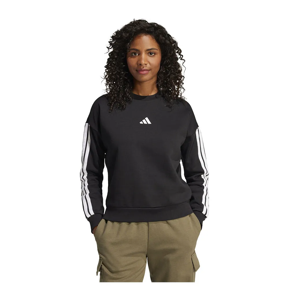 

Толстовка adidas Essentials 3 Stripes Fleece, черный