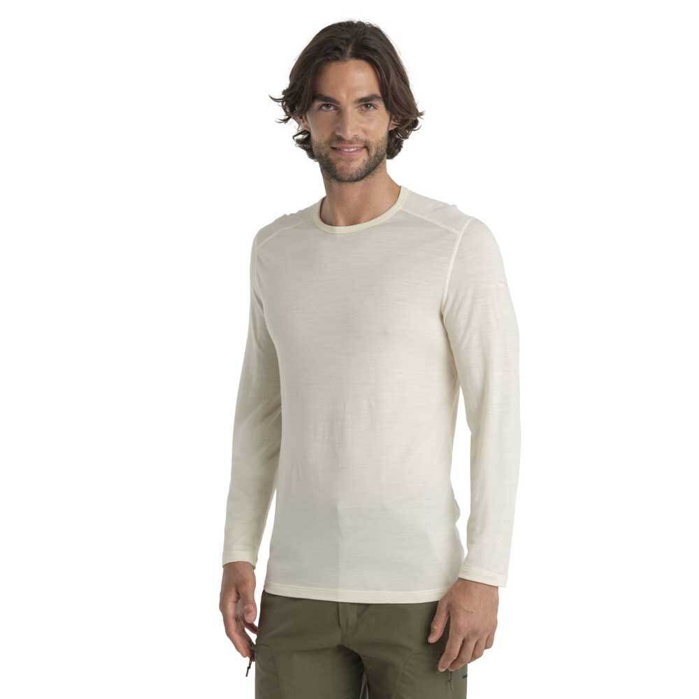 

Базовый слой с длинным рукавом Icebreaker 200 Oasis Crewe Merino, бежевый