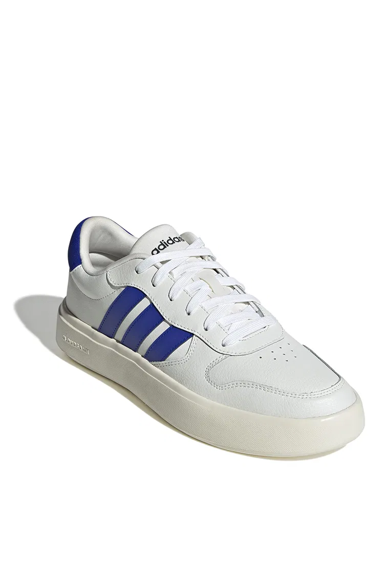 Кроссовки мужские, Litecourt Adidas, кремовый/белый/синий — фото 2