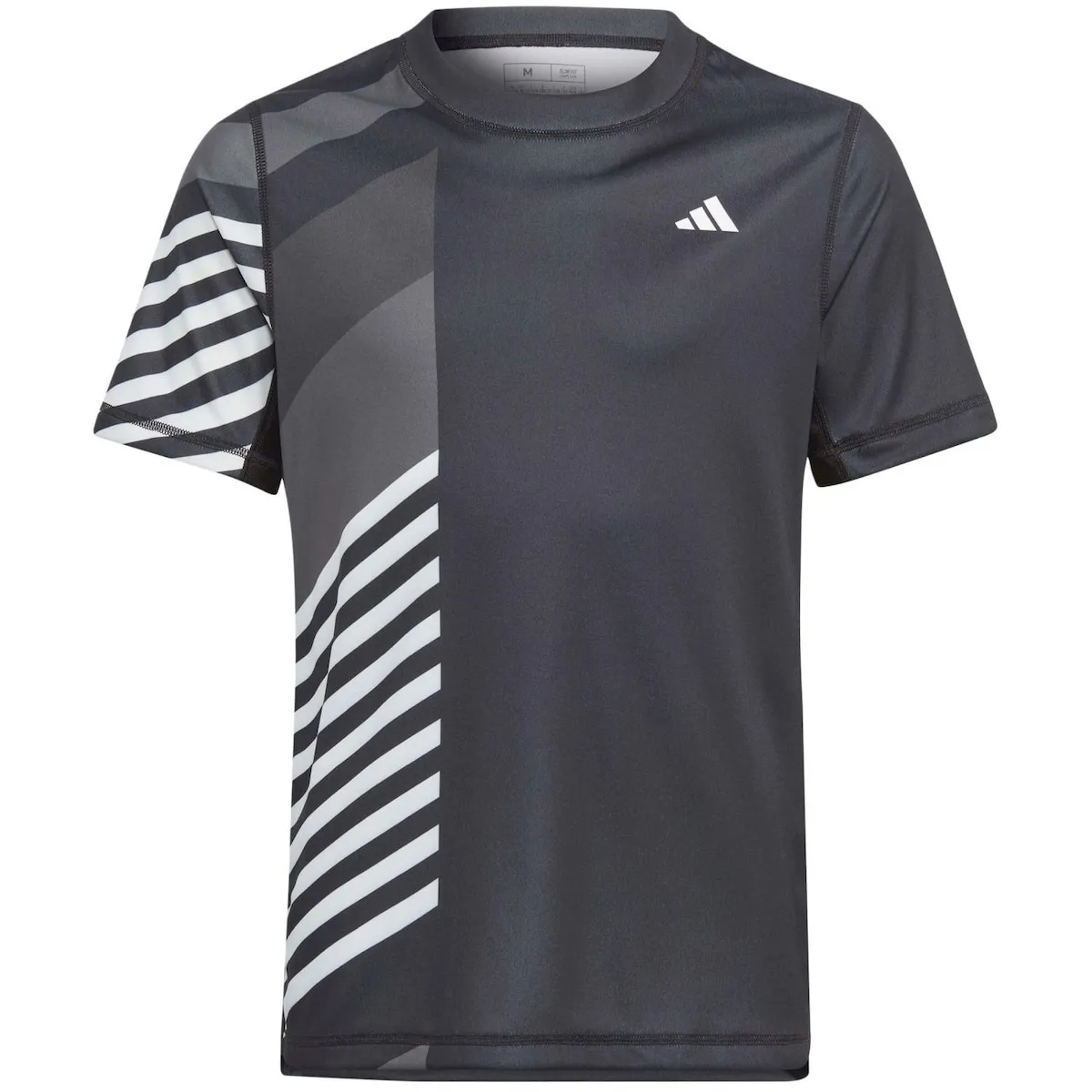 

NEW YORK Adidas детская теннисная рубашка, чёрный