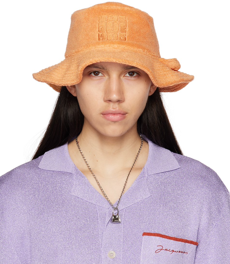 

Оранжевая шляпа Le Raphia 'Le Bob Bandho' JACQUEMUS