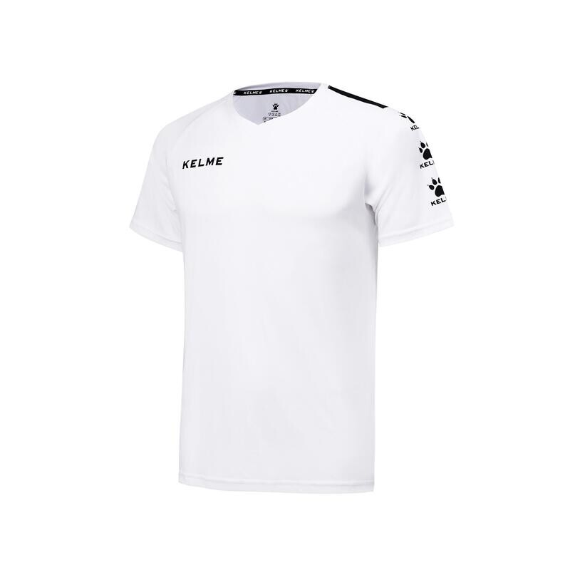 

Футболка с короткими рукавами Kelme Футболка унисекс Lince белого цвета