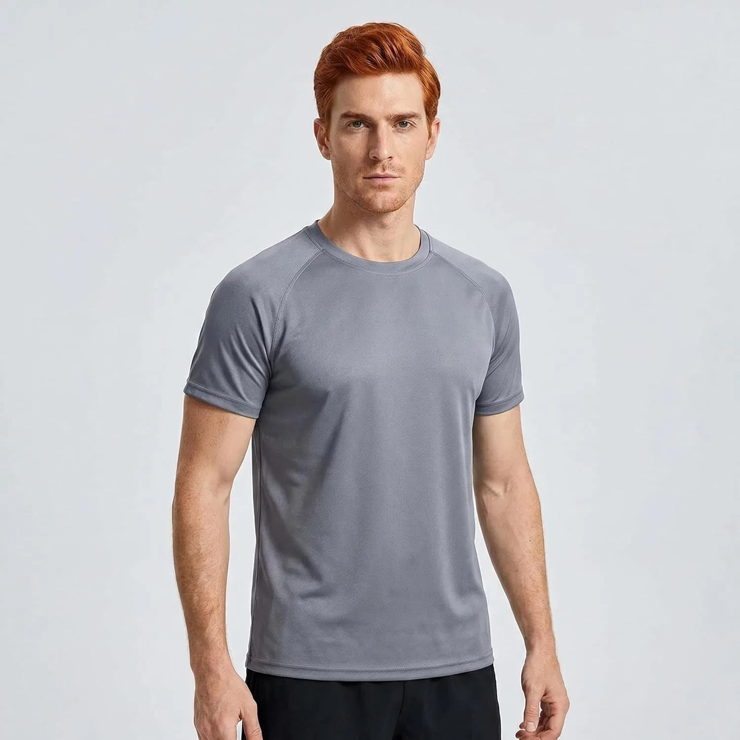 Футболки спортивные мужские, 5 шт, Quick Dry, разноцветные — фото 3