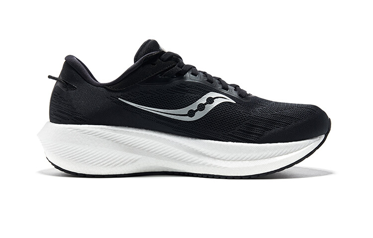 Кроссовки Triumph 21 мужские с низким верхом белые/черные Saucony — фото 2