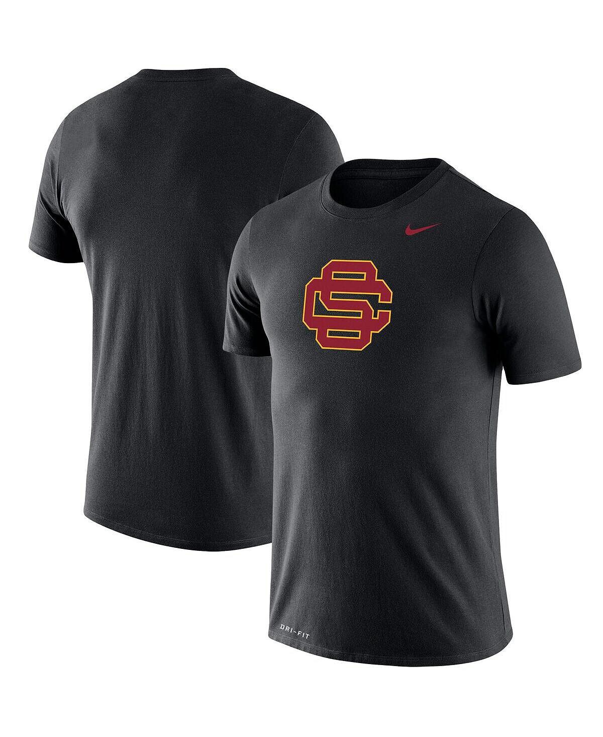 

Мужская черная футболка с логотипом USC Trojans School Legend Performance Nike, Черный, Мужская черная футболка с логотипом USC Trojans School Legend Performance Nike