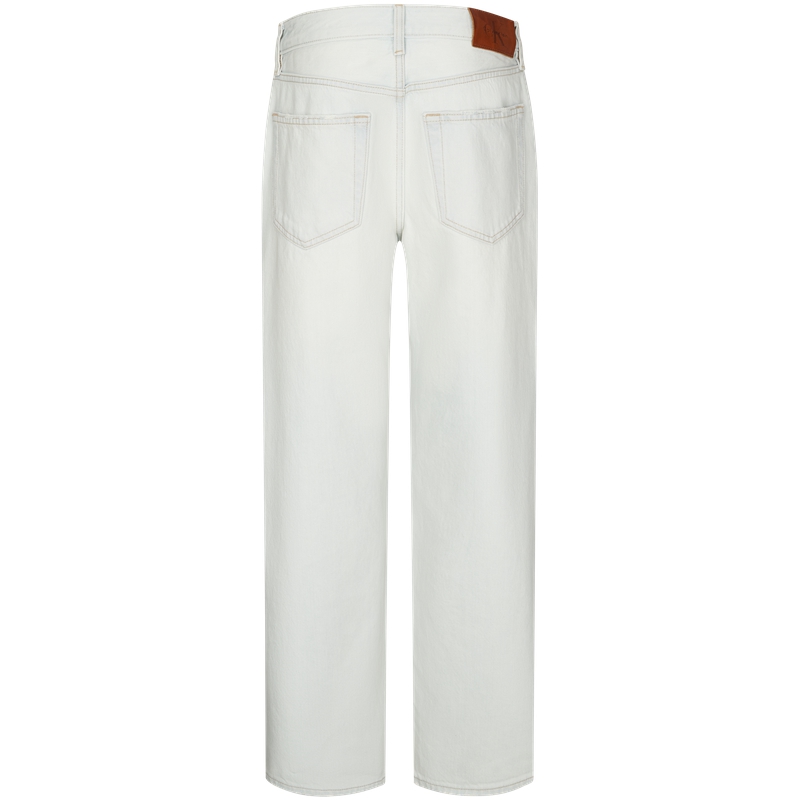 Calvin Klein Джинсы женские SCJ Denim White Moderate Straight Fit — фото 4