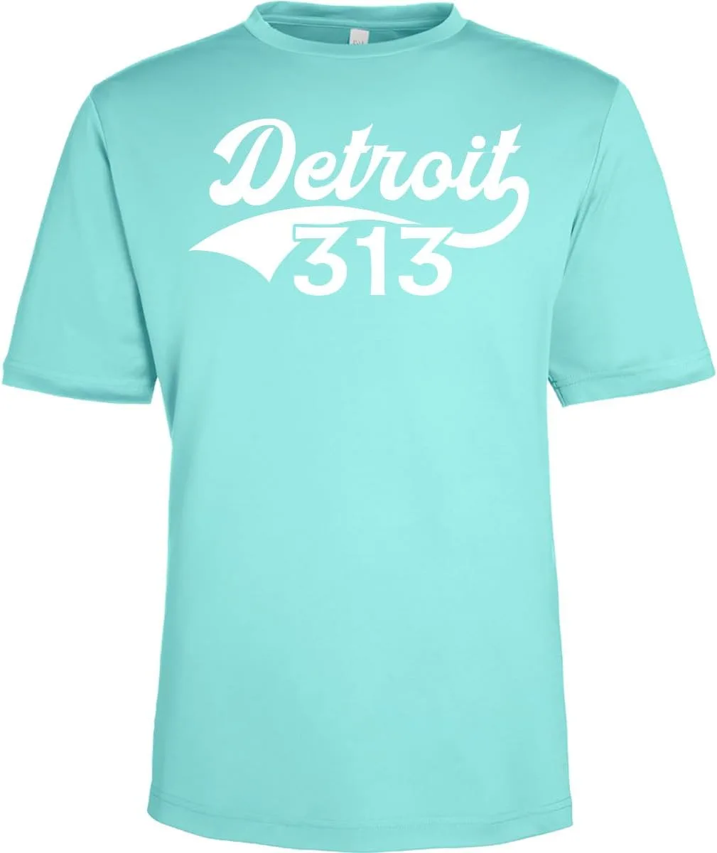 

Футболка Inktastic Detroit 313 Adult Performance