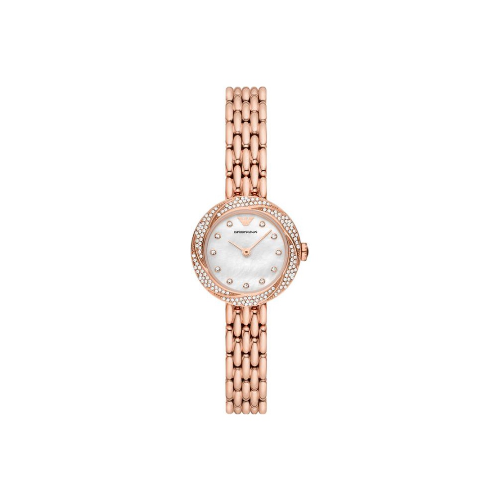 

EMPORIO ARMANI Часы Wrist Watch Quartz Movement Stainless Steel Strap Mother of Pearl Color Watch Dial Women's Watch