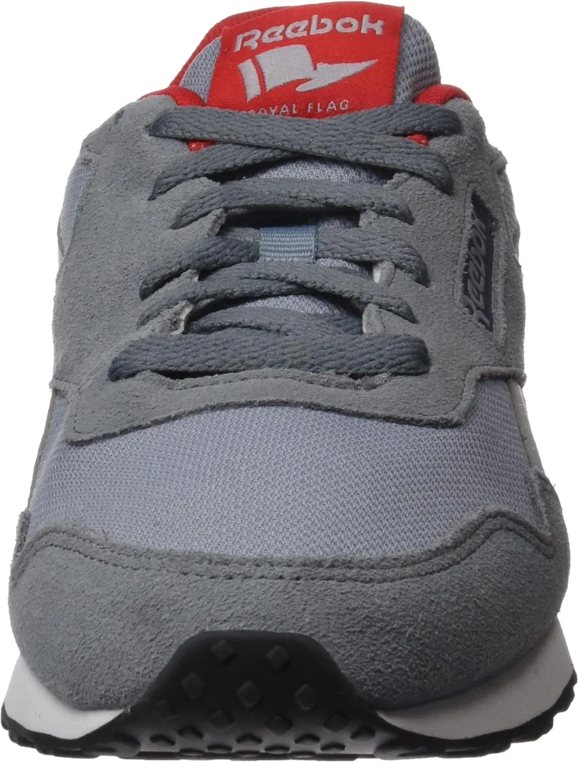 Мужские кроссовки Reebok Royal Ultra с низким вырезом, Grey Asteroid Dust Meteor Grey Cloud Grey Red White Black — фото 2