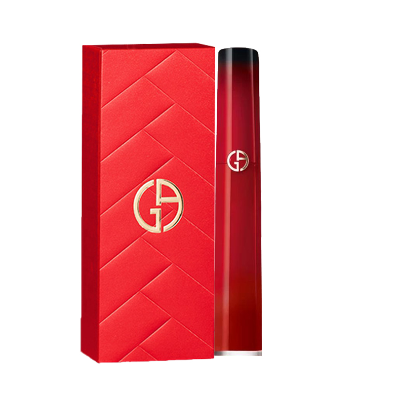 GIORGIO ARMANI AMANI Valentine's Day Limited Edition Брендовая новая красная тюбик блеск для губ Velour Natural 6,5 мл — фото 2