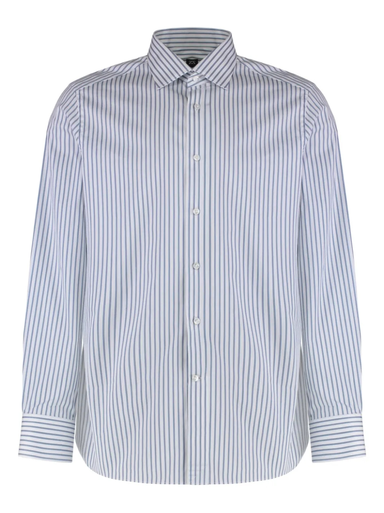 

Рубашка в полоску Zegna, синий