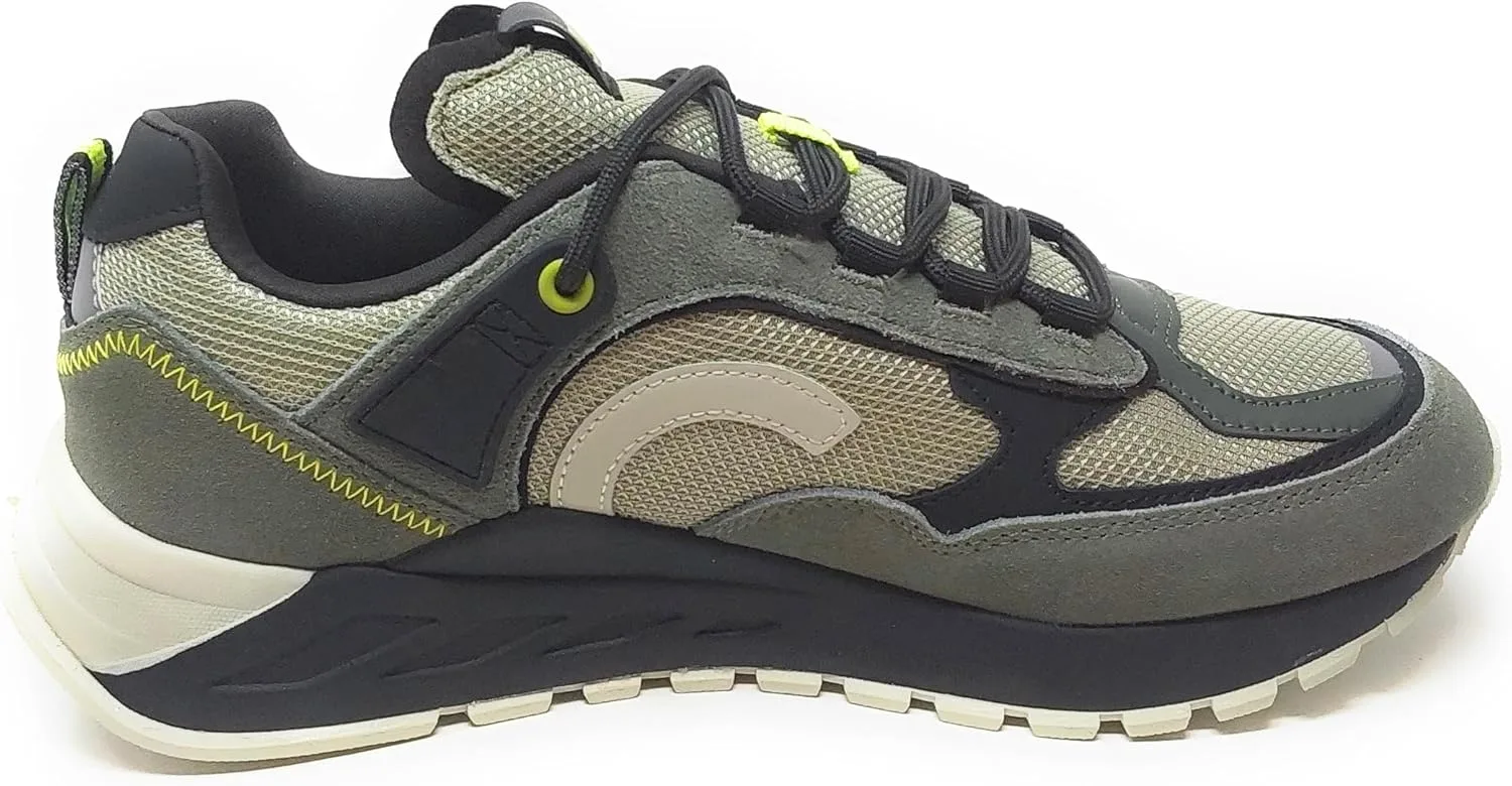 Мужские кроссовки Colmar XX3 RN Army 200 цвета «военный зеленый» (Military Green-Black) — фото 3
