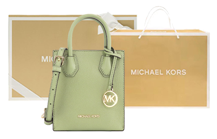 

Сумка MICHAEL KORS кожаная Мерсер Мини женский в зелёном цвете