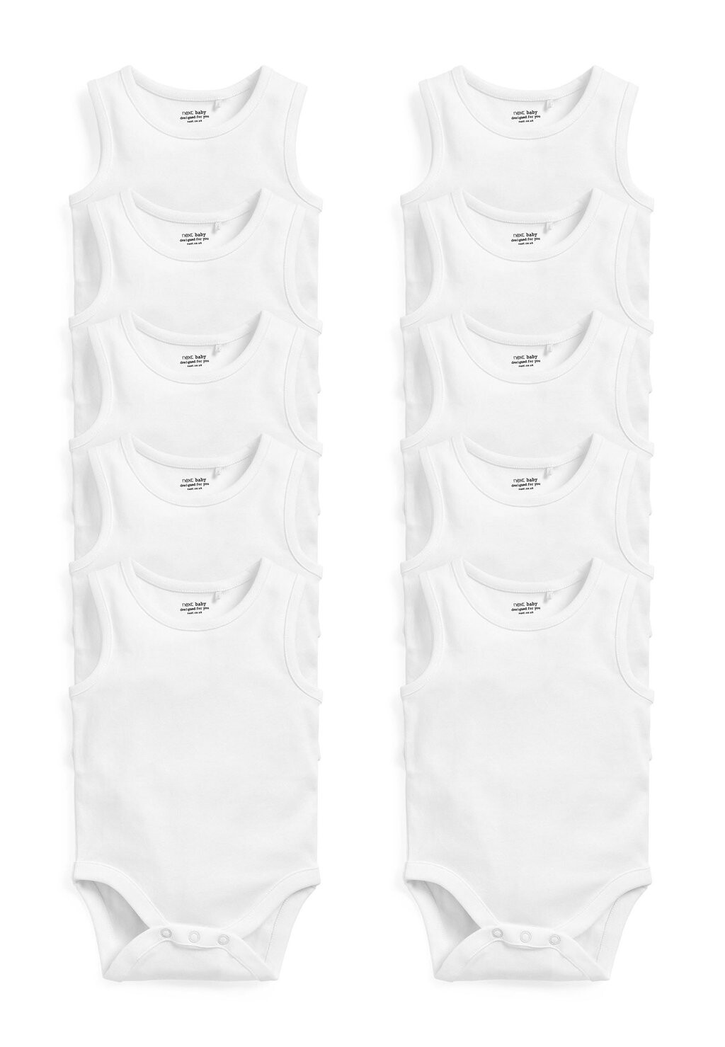

Боди 10 PACK VEST Next, цвет white