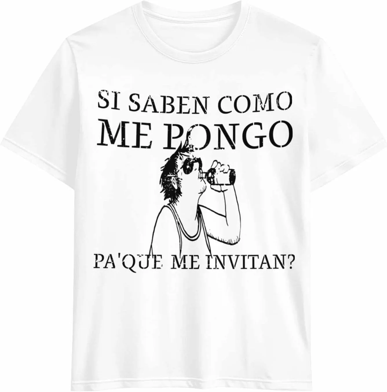 

Мужская футболка с принтом Retro Words Street Art Drink Man CosyBright