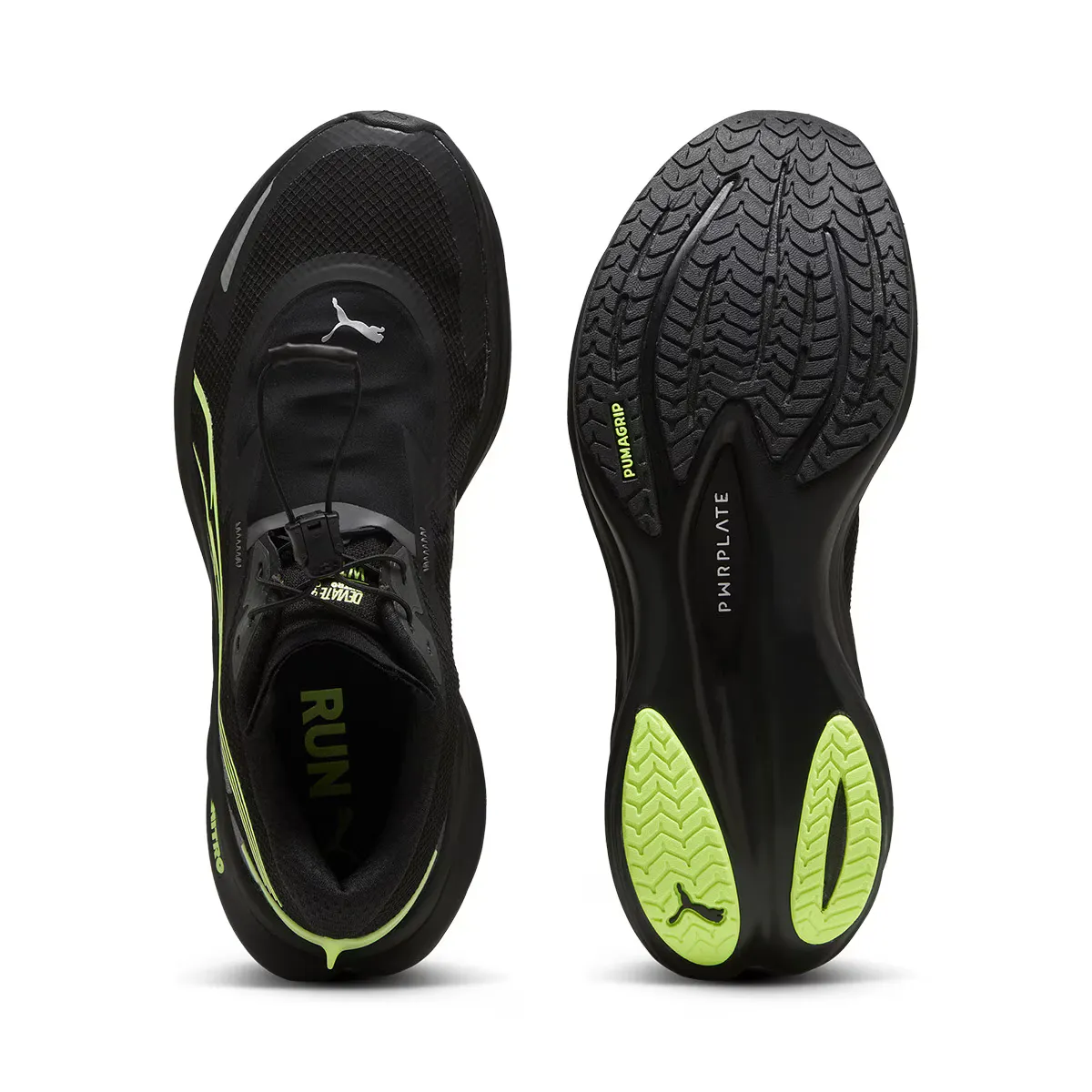 Кроссовки женские Puma Deviate Nitro 3 Wtr+ Wns, черный — фото 3