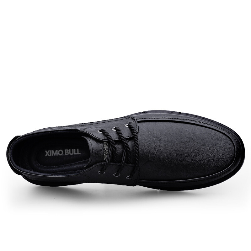 Туфли мужские Men"s Casual Men Low-Top Ximo Bull, коричневый — фото 4