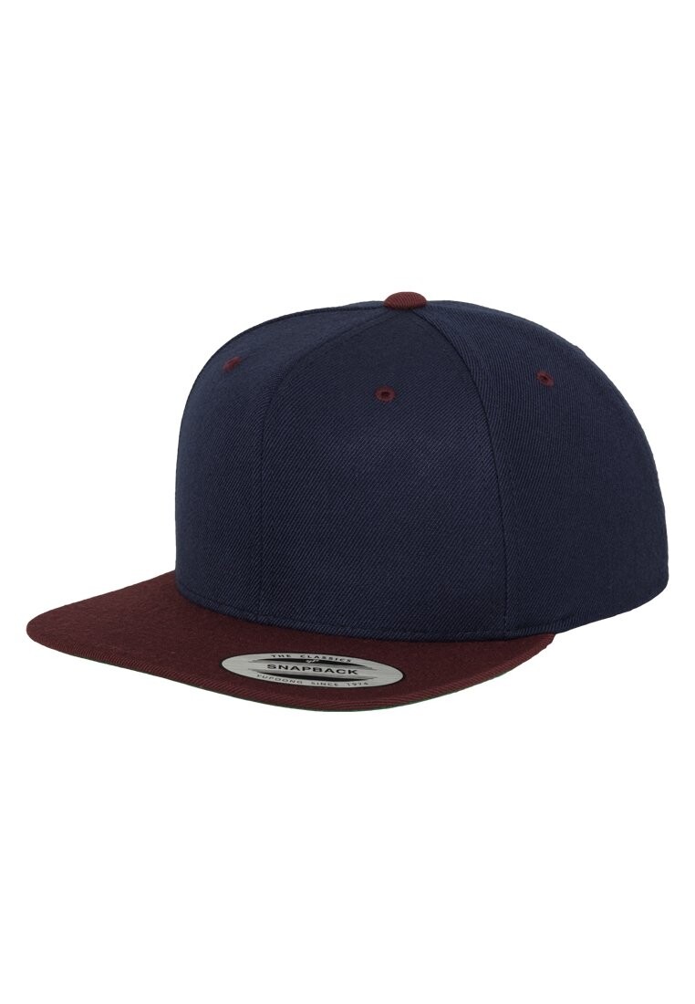 

Бейсболка CLASSIC SNAPBACK 2-TONE Flexfit, цвет blue/bordeaux