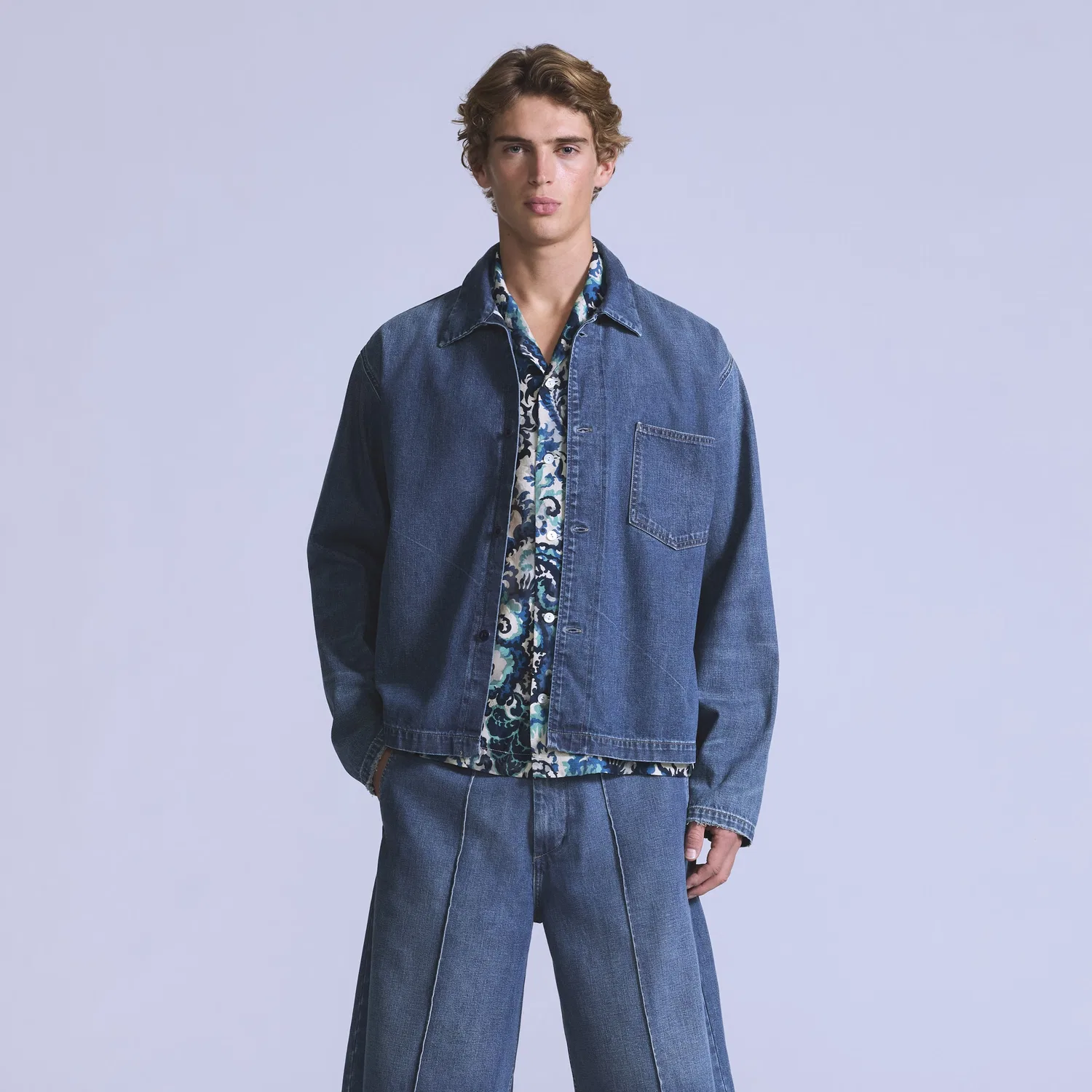Рабочая рубашка Levi's, Medium Wash — фото 4