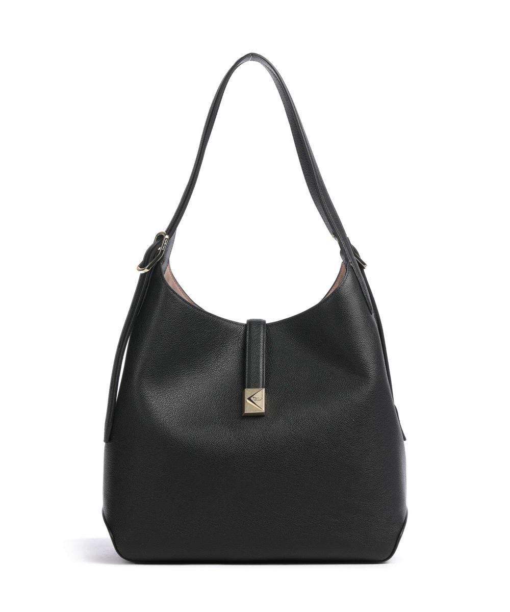 

Сумка-Мешок Deco из зернистой коровьей кожи Kate Spade New York, черный