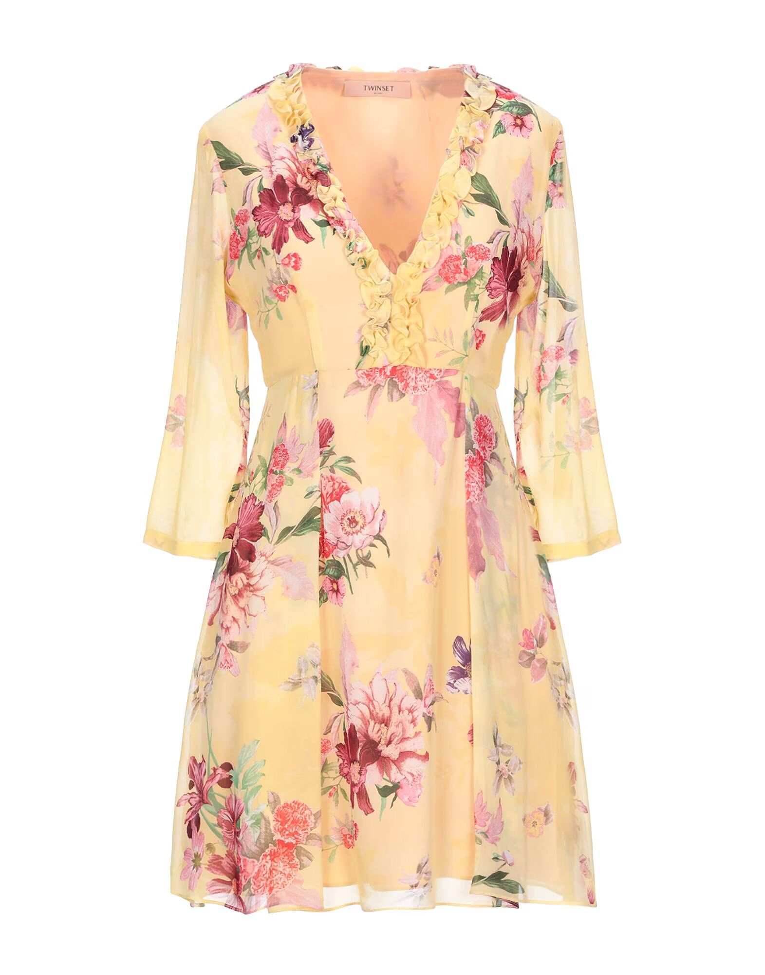 

Мини-платье Twinset, желтый