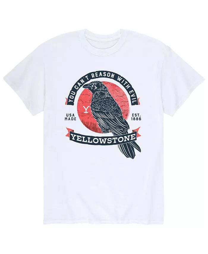 

Мужская футболка Yellowstone Crow AIRWAVES, белый