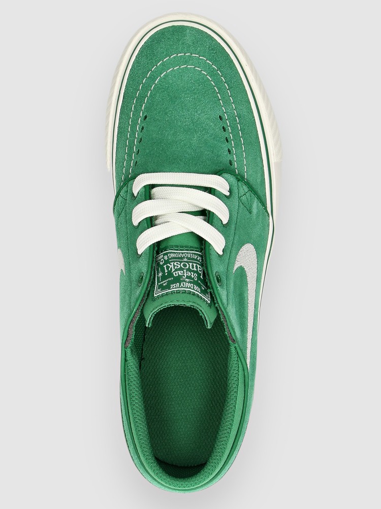 Кеды Nike SB Stefan Janoski Kids Skateschuhe, pine grn/sail/pine grn/sl — фото 4