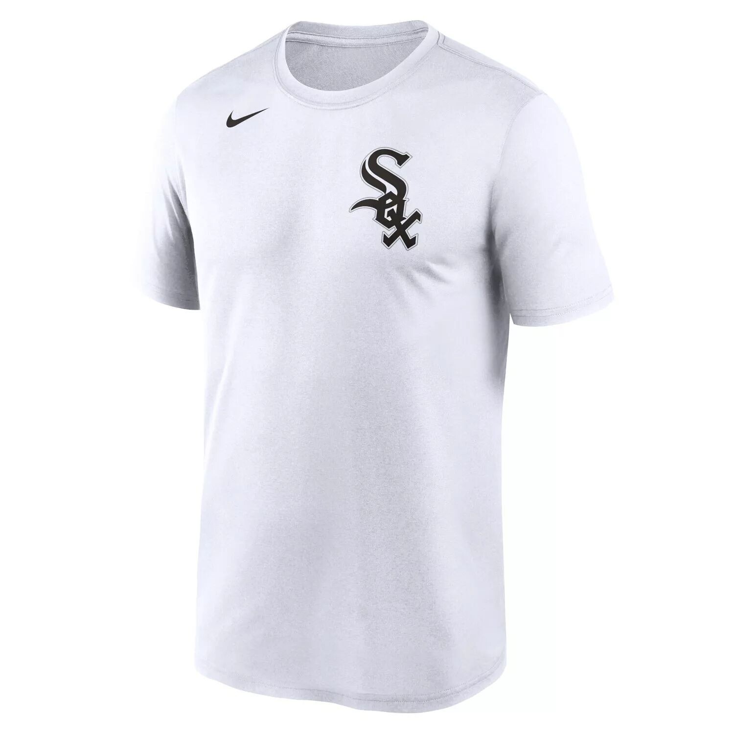 Мужская белая футболка Chicago White Sox New Legend с надписью Nike — фото 2