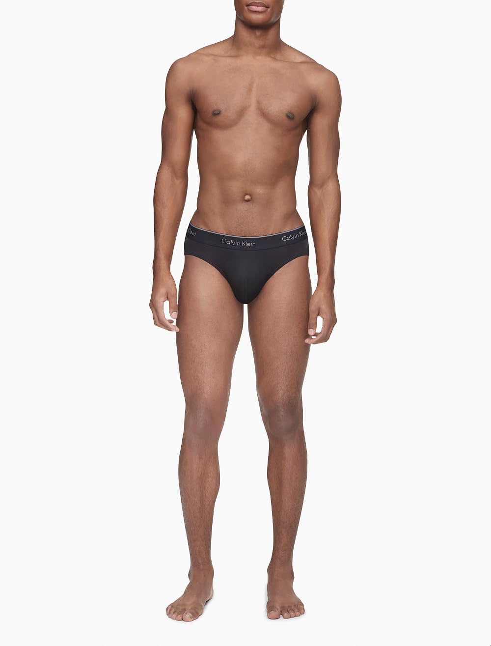 Комплект из 7 мужских трусов-брифов Calvin Klein Micro Stretch, 2 Black, 2 Blue Shadow, 2 Medium Grey, 1 Cobalt Water — фото 2