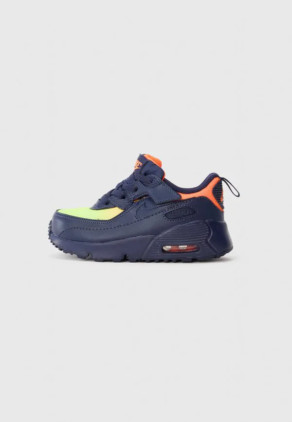 Кроссовки air max 90 easyon унисекс Nike Sportswear, Lemon Venom/Blackened Blue/Hyper Crimson/Laser Orange