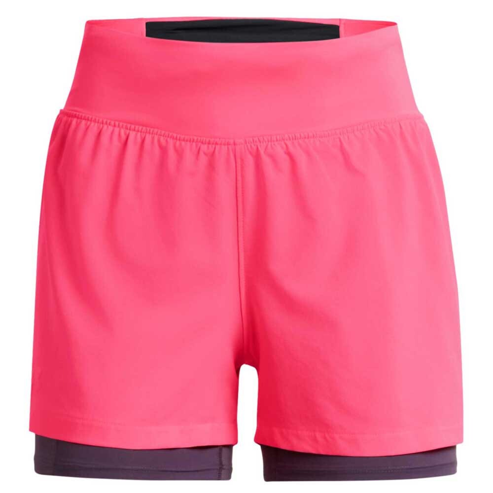 

Шорты Under Armour Run Stamina 2-in-1, розовый