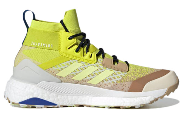 Кроссовки adidas Terrex Free Hiker Primeblue 'Pulse Yellow Beige Tone', желтый — фото 2
