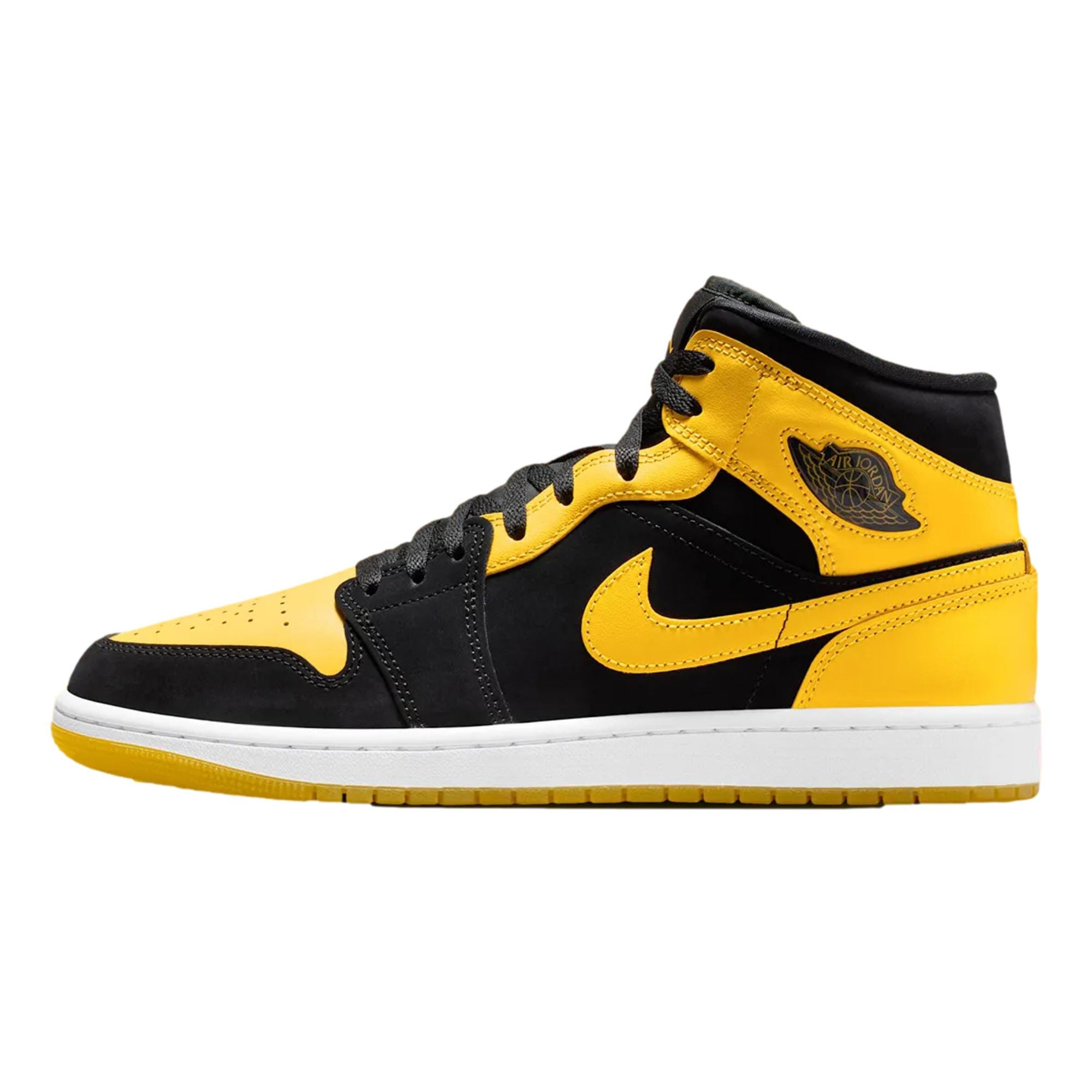 

Мужские кроссовки Nike Air Jordan 1 Mid SE Black / Varsity Maize - White HJ6654-071