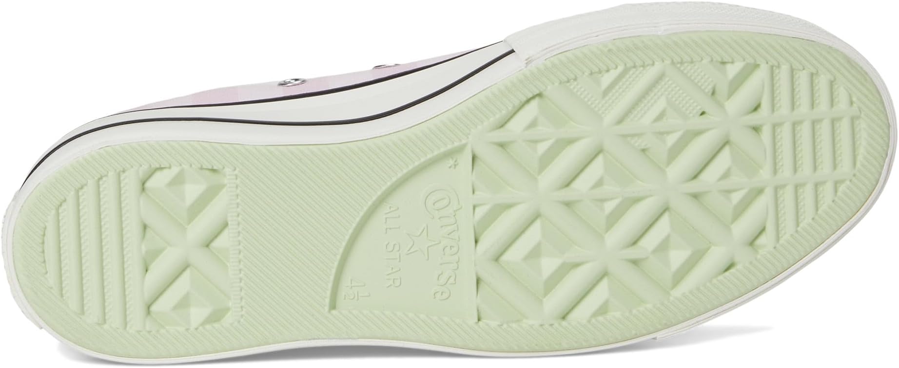 Кроссовки Converse Chuck Taylor All Star High-Top Platform Sneaker, Vintage White/Summit Pink/Egret — фото 3