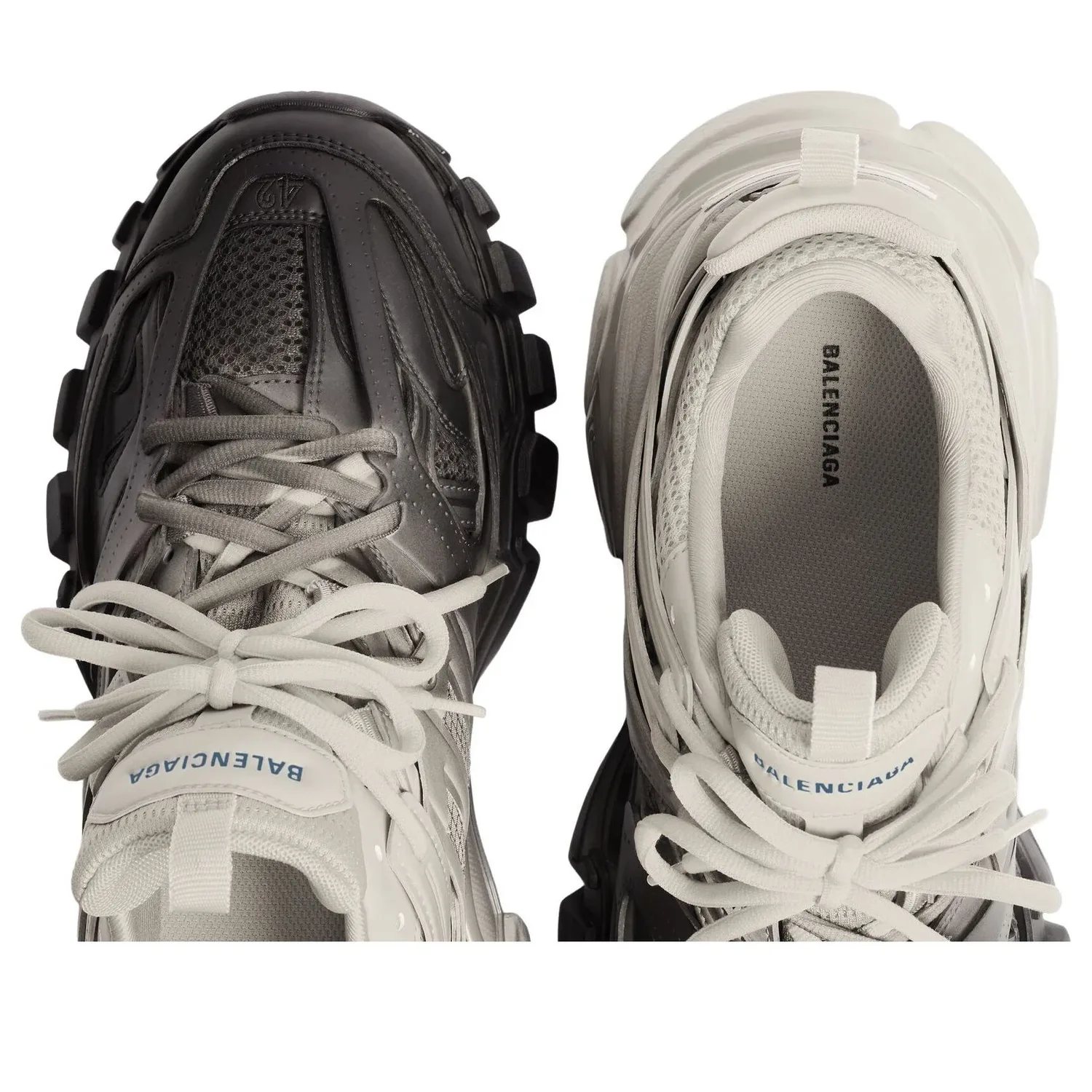 Кроссовки Balenciaga Track Gradient 'Black' — фото 4