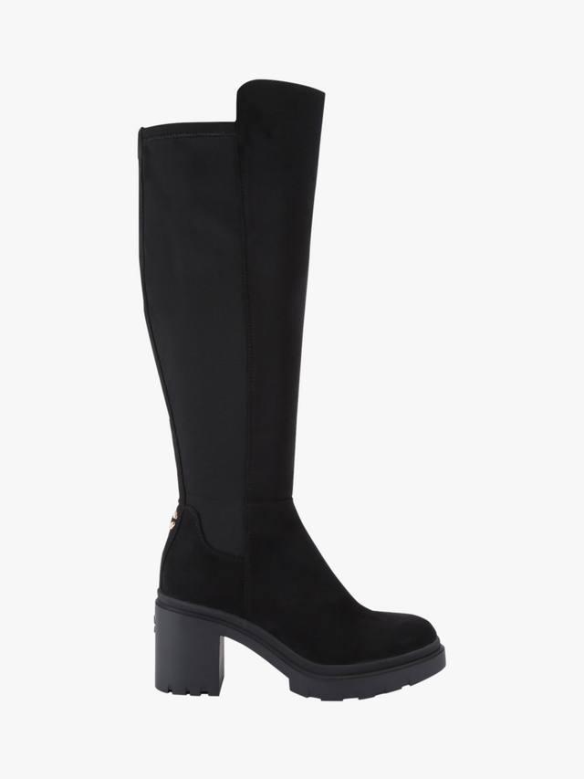 Ботинки Boulder до середины икры Carvela, Black/Comb