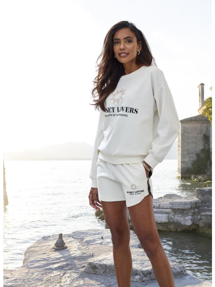 

H.I.S Свитшот кремового цвета